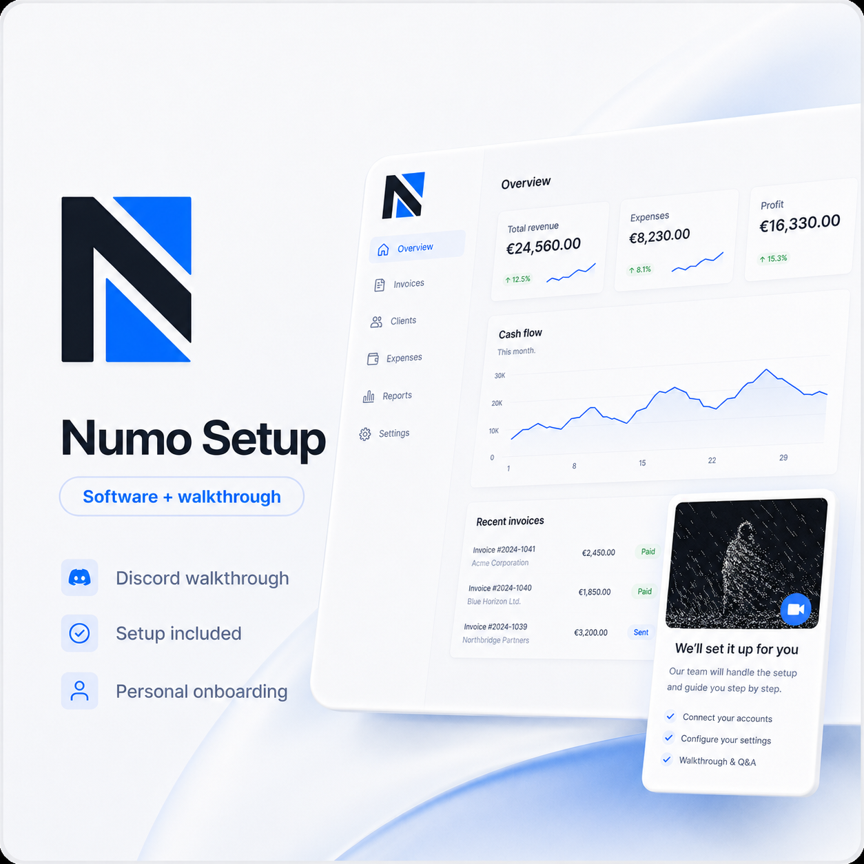 Numo Setup